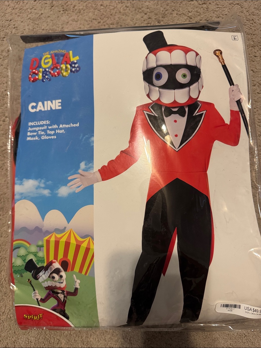 The amazing digital circus. Caine costume
